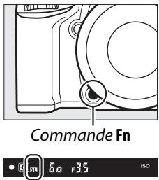 NIKON D610 - Mémoriser l'intensité du flash. - 1