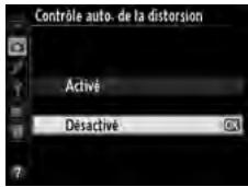 NIKON D610 - Contrôle auto. de la distorsion - 1