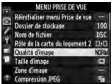 NIKON D610 - Le menu Prise de vue - 1