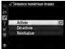 NIKON D610 - d7 : Séquence numérique images Commande MENU menu Réglages Persons. - 1