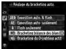 NIKON D610 - Bracketing de la balance des blancs - 1