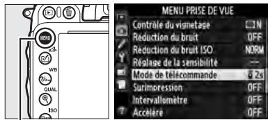 NIKON D610 - Sélectionner un mode de déclenchement. - 2