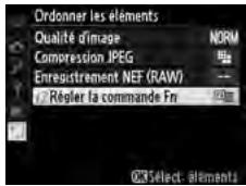 NIKON D610 - Sélectionner un élément. - 2