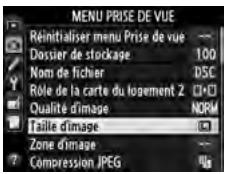 NIKON D610 - Le menu Prise de vue - 1