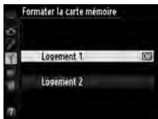 NIKON D610 - Formater la carte mémoire - 1
