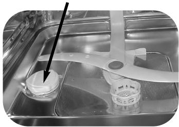 SAUTER SVI53BF1 - Il est impératif de replir le réservoir à Sel avec de l'eau lors de la mise en service, même si le réglageChoisi pour l'adoucisseur ne nécessite pas de sel régencerant - 1