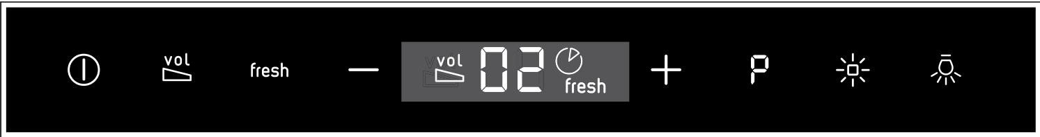 NEFF D9S5iKP1S0 - Bandeau de commande, variante 2 - 1
