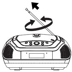 PROLINE NC171MP3BC - AMÉLIORER LA RÉCEPTION RADIO - 1