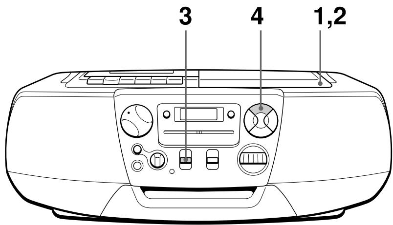 SONY CFD-V27 - Lecture d'un CD - 1