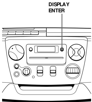 SONY CFD-V27 - Utilisation de la fenetre d'affichage - 1