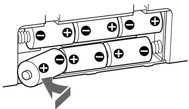 SONY CFD-V27 - Betrieb des Geräts mit Batterien - 1