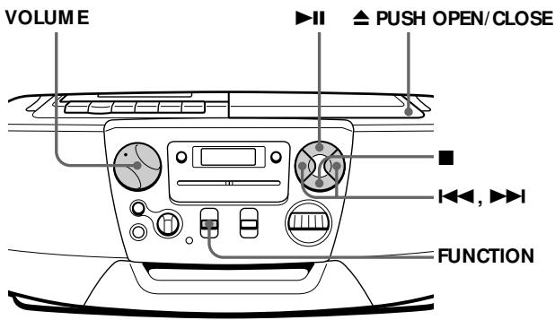 SONY CFD-V27 - Lecture d'un CD - 9