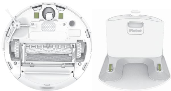 IROBOT 9664263154 - Nettoyage des capteurs et des contacts de chargement : - 2