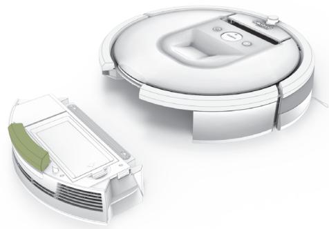 IROBOT 9664263154 - Nettoyage des capteurs de bac plein : - 1