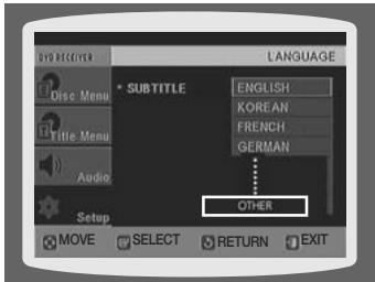 SAMSUNG HT-X710T - CONFIGURATION DE LA LANGUAGE - 4