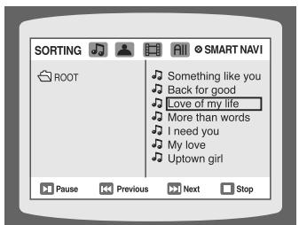 SAMSUNG HT-X710T - Passer directement à une scène ou une chanson - 8
