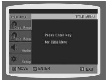 SAMSUNG HT-X710T - Utilisation du menu du titre - 3