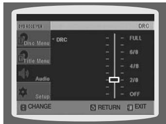 SAMSUNG HT-X710T - CONFIGURATION DE LA COMPRESSION DRC (COMPRESSION DE LA PLAGE DYNAMIQUE) - 2