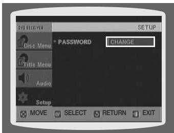 SAMSUNG HT-X710T - CONFIGURATION DU MOT DE PASSE - 3