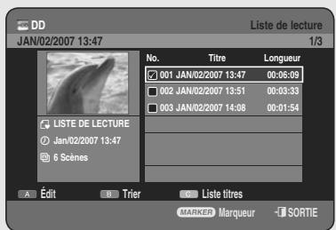 SAMSUNG DVD-HR755 - Ajout d'une scène - 3