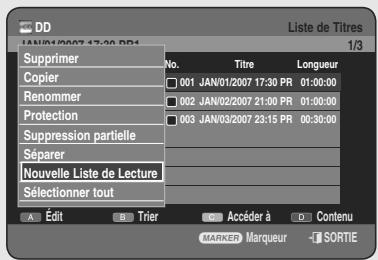 SAMSUNG DVD-HR755 - Sélection du Contenu - 9