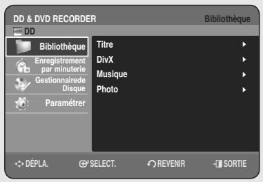 SAMSUNG DVD-HR755 - Cas 2 : Connexion d'un lecteur DV à la prise d'entrée DV IN - 3