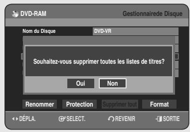 SAMSUNG DVD-HR755 - Cette protection vous permet de protégier vos disques contre le formatage ou la suppression suite à des opérations involontaires. - 2