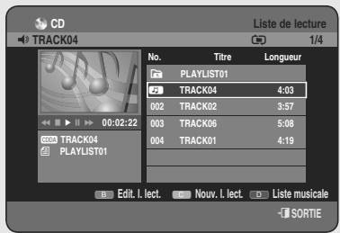 SAMSUNG DVD-HR755 - Liste de lecture - 7