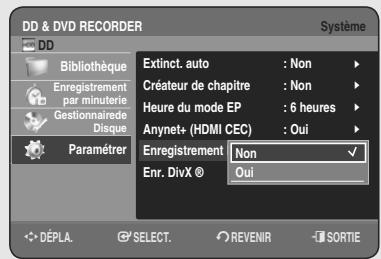 SAMSUNG DVD-HR755 - Utilisation d'Anynet+ (HDMI CEC) - 1