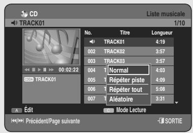SAMSUNG DVD-HR755 - Lecture d'un disque MP3 - 2