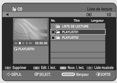 SAMSUNG DVD-HR755 - Liste de lecture - 2