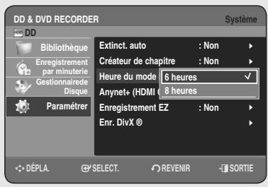 SAMSUNG DVD-HR755 - Creation automatique des chaprites - 7