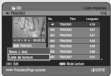 SAMSUNG DVD-HR755 - Répéter la lecture d'un CD (CD-DA) et d'un fichier MP3 - 4