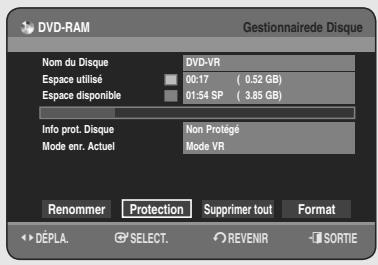 SAMSUNG DVD-HR755 - Modification du nom du fichier Musical/Photo/DivX - 4