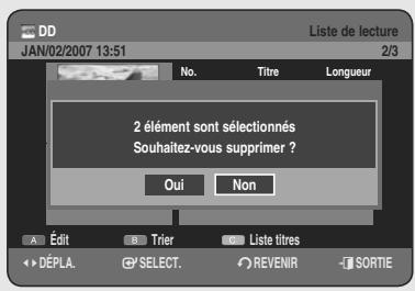 SAMSUNG DVD-HR755 - Ajout d'une scène - 5