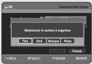SAMSUNG DVD-HR755 - Cette protection vous permet de protégier vos disques contre le formatage ou la suppression suite à des opérations involontaires. - 4