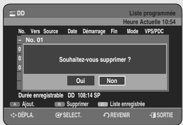 SAMSUNG DVD-HR755 - Utilisation du bouton TIMER - 3