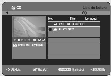 SAMSUNG DVD-HR755 - Répéter la lecture d'un CD (CD-DA) et d'un fichier MP3 - 5