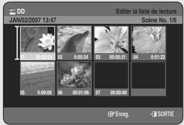 SAMSUNG DVD-HR755 - Modification d'une scène (replacement d'une scène) - 3