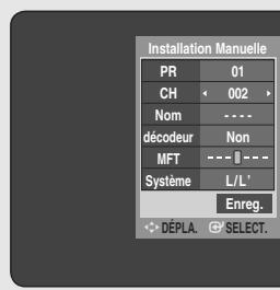 SAMSUNG DVD-HR755 - Installation Manuelle - 1