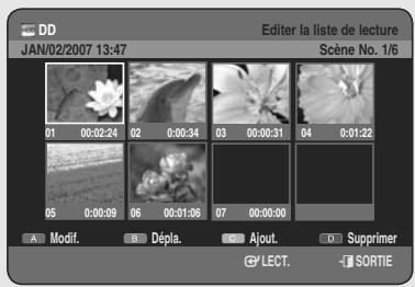 SAMSUNG DVD-HR755 - Modification d'une scène (replacement d'une scène) - 2