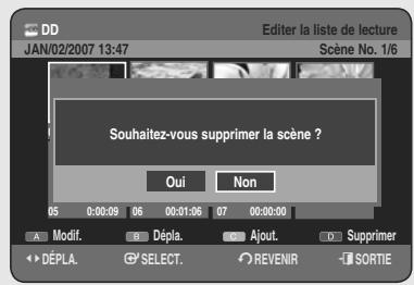 SAMSUNG DVD-HR755 - Ajout d'une scène - 2