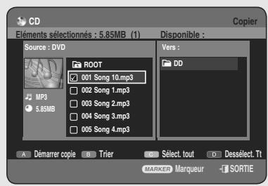 SAMSUNG DVD-HR755 - Utilisation du bouton TITLE LIST - 2