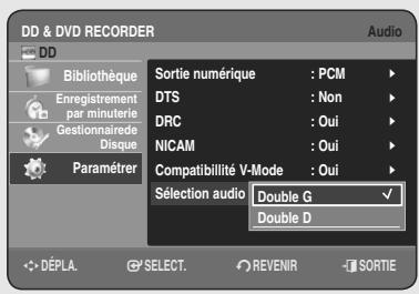 SAMSUNG DVD-HR755 - DTS - 5