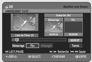 SAMSUNG DVD-HR755 - Utilisation du bouton PLAY LIST - 5