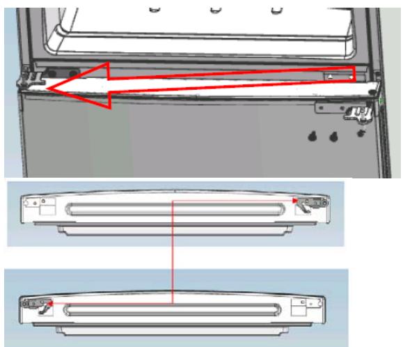 THOMSON CTH310GLASS - INVERSION DU SENS DE LA PORTE - 11