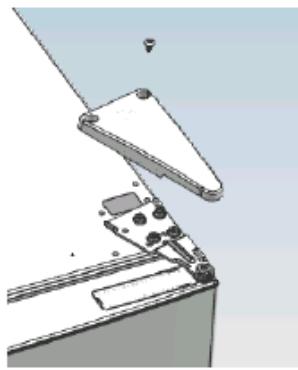 THOMSON CTH310GLASS - INVERSION DU SENS DE LA PORTE - 1