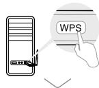 TP-LINK TL-WN823N - Option 2: Via l'outil WPS - 1