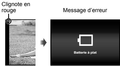 OLYMPUS TG-5 - Quand faut-il remplacer la batterie? - 1