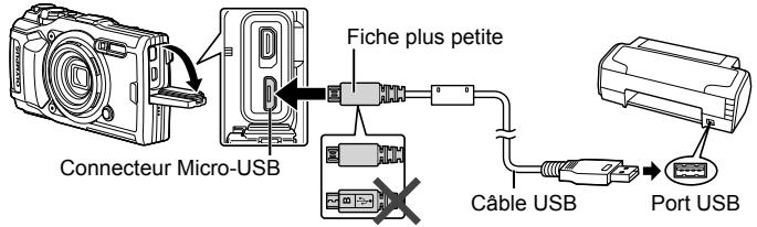 OLYMPUS TG-5 - Connexion de l'appareil photo - 1